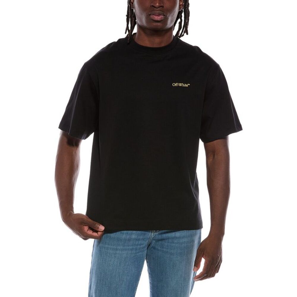 Off-White™ Mens Off-White T-Shirt, Black